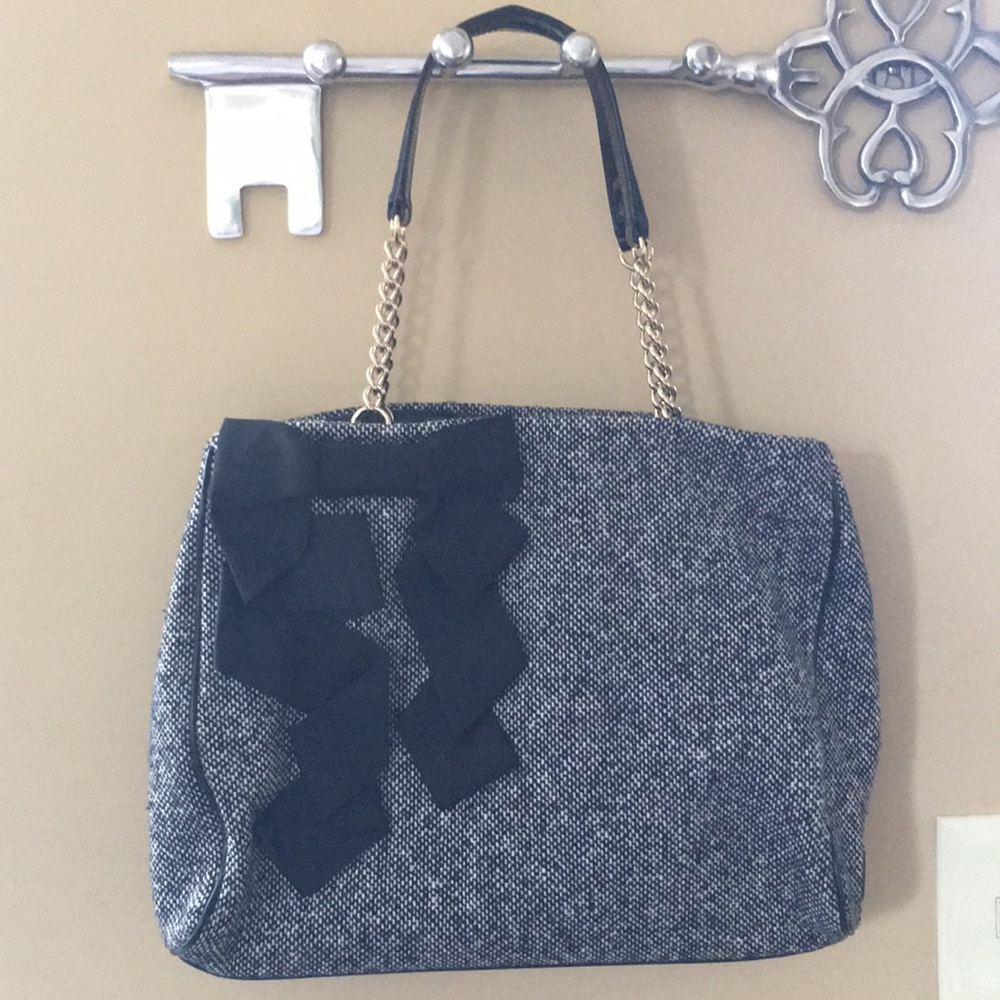 Kate Spade New York Slim Kenny herringbone tote